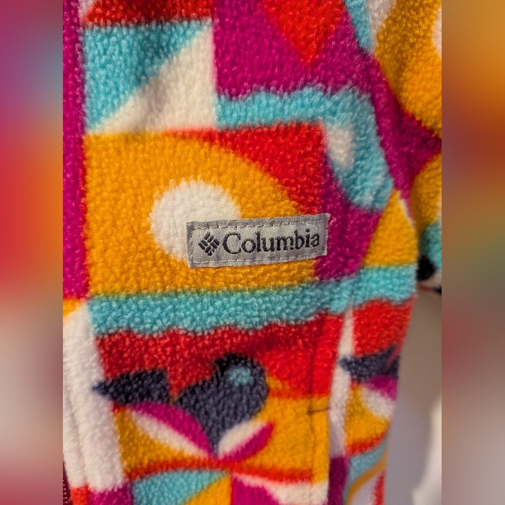 Columbia Fleece Zip Size 12-18 Months - Picture 2 of 5